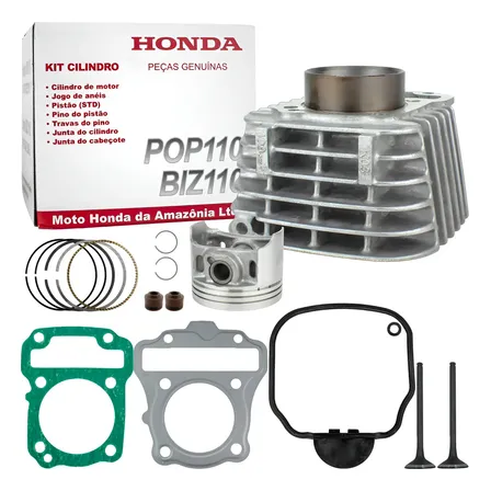 Kit Cilindro Motor Original Honda Pop 110 Biz 110i 2016-2024