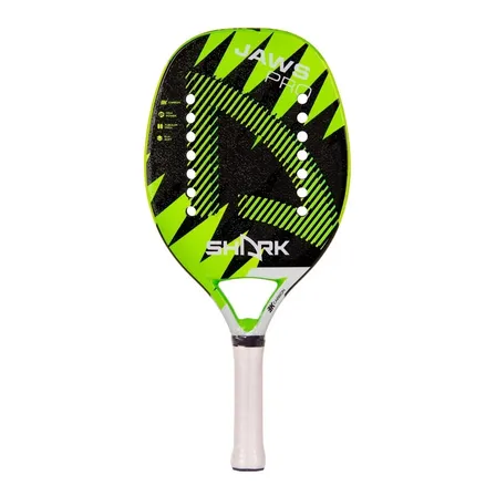 Raquete De Beach Tennis Shark Jaws 2023 Carbono 3k + Capa