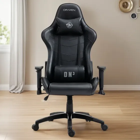 Cadeira Gamer Dn3 Giratoria Preto - Draxen