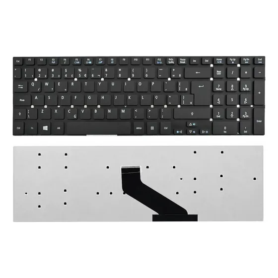 Teclado Para Notebook Acer Aspire E15 E5-571 E1-572 Br Com Ç
