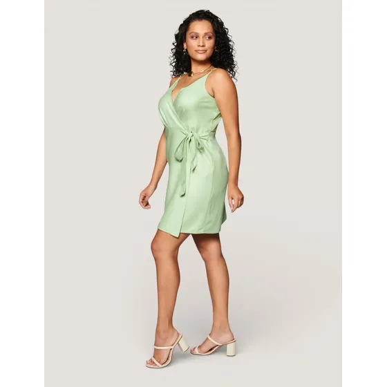 Vestido Feminino Curto Slim