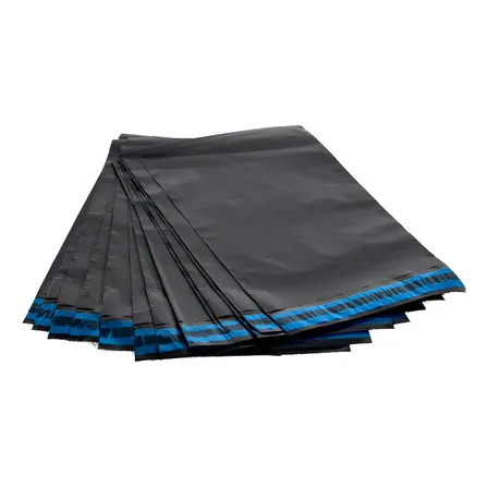 35x45 200 Unid. Envelope Segurança Preto Embalagem Correio Preto