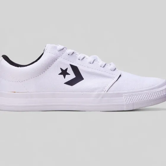 Converse Sem Gênero Lisa Largo Day One Ct0668 Curto Tecido
