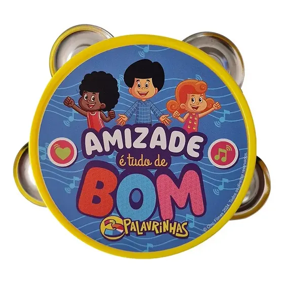 3 Palavrinhas Kit Musical Yes Toys Minha Primeira Bandinha