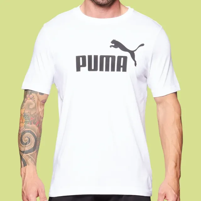 Camiseta Masculina Ess Logo Tee Puma