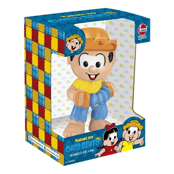 Figura Líder Brinquedos Turma Da Mônica Chico Bento 3014