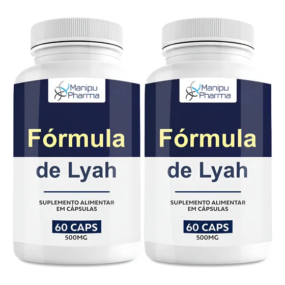 2x Formula De Lyah- 120 Caps | Suplemento Alimentar