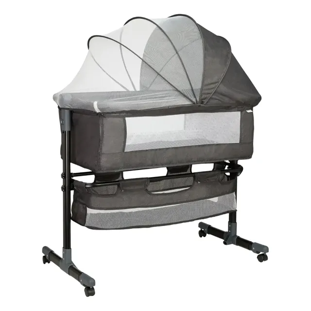 Berço Encaixe Nacama Moisés Co-bed Connect Grafite Maxi Baby
