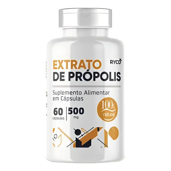 Própolis Verde Extrato Seco De Própolis 60 Cápsulas Ryco