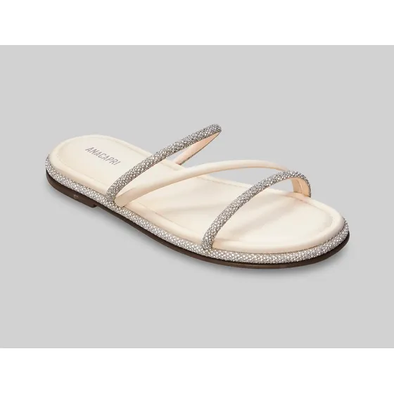 Rasteira Feminina Tiras Finas Glam Anacapri