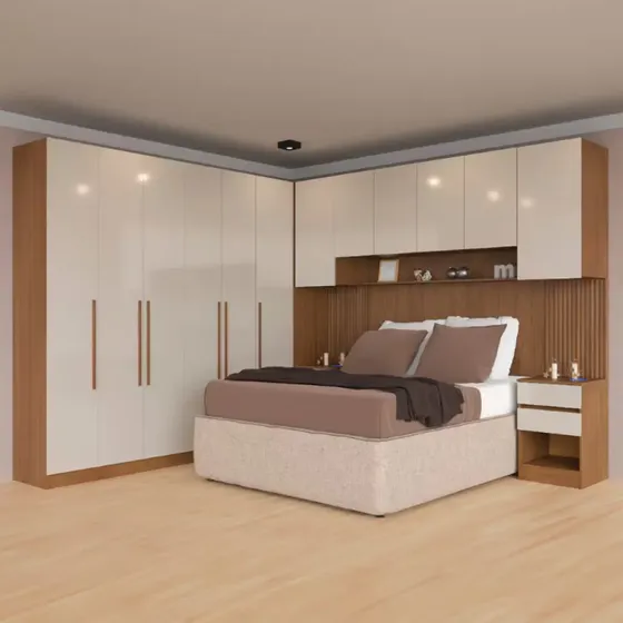 Guarda-roupa Modulado Queen Ponte 160 Lugano 12 Portas