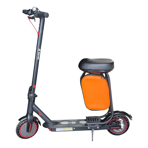 Patinete Elétrico Dobrável Portátil 30km/h Com Banco 350w