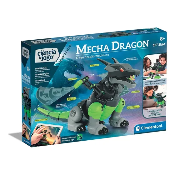 Robô De Brinquedo Mecha Dragon Ciência E Jogo Fun Divirta-se