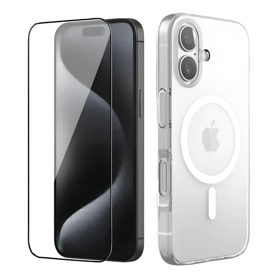 Capa Capinha Magnética + Película 3d Para iPhone 17 Normal
