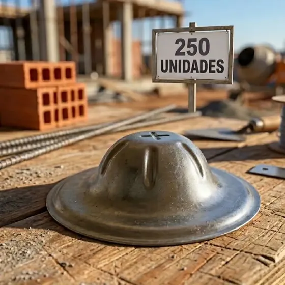 Protetor De Cabeça Parafuso Telhado/telhas Metálicas 250 Un