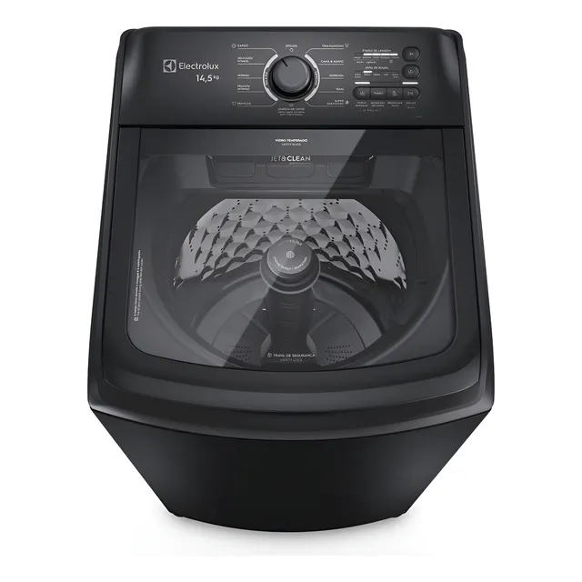 Máquina De Lavar Electrolux 14,5kg Cesto Inox Lep15