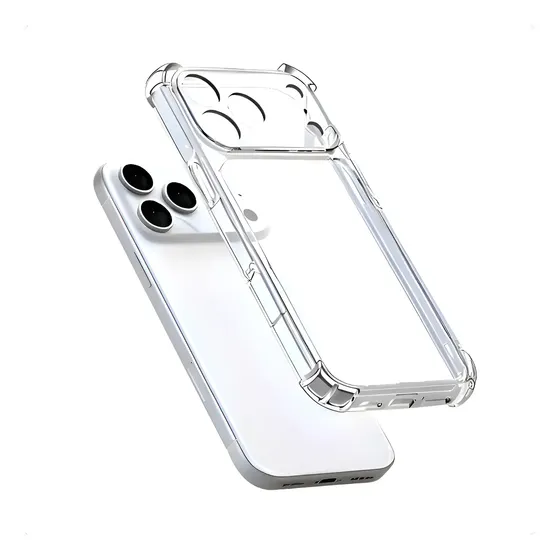 Capa Celular Transparente Para Iphone 17 Pro Max Tela 6.9
