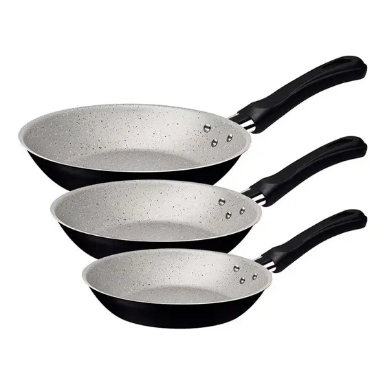 Conjunto De Frigideiras 3 Peças Caribe Tramontina