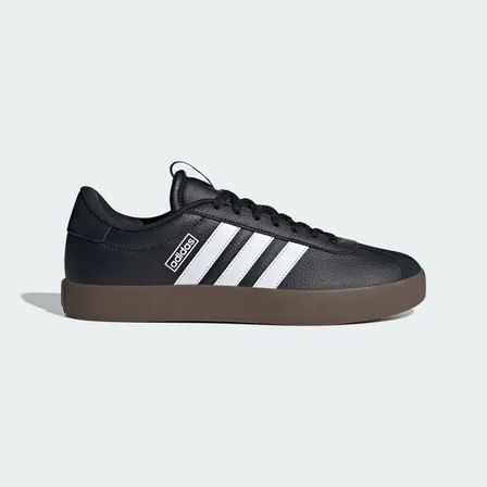 Tênis Masculino Vl Court 3.0 adidas Preto/branco Liso 39 Br