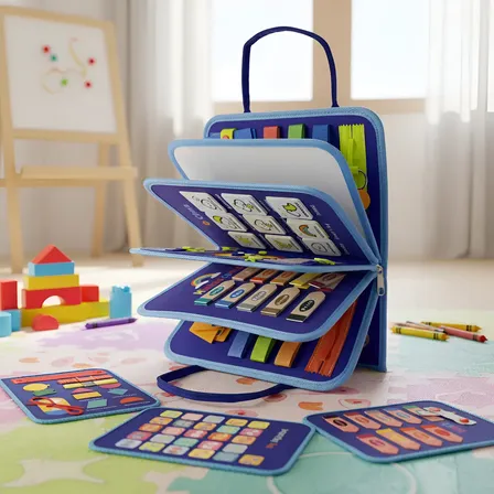 Maleta Educativa Montessori Sensorial Menino Menina Infantil