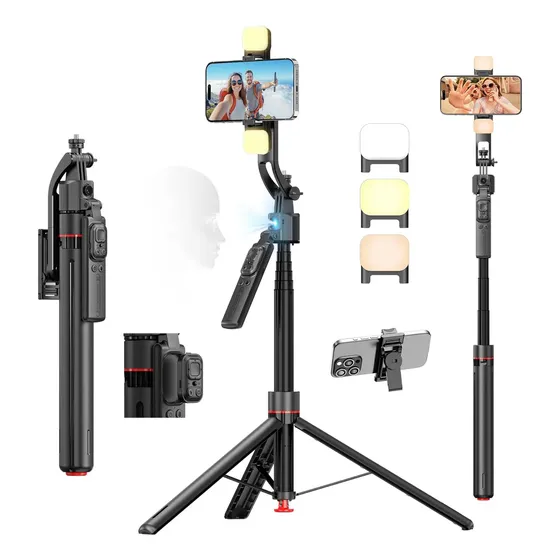 Tripé Estabilizador Gimbal Rastreamento Facial Ai 360° Tt07