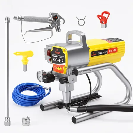 Máquina De Pintura Sistema Airless 1300w 3.300 Psi Portátil