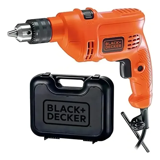 Furadeira De Impacto 3/8 Tm500k 127v - Black+decker