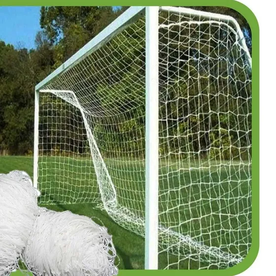 Rede De Futebol Society, 4,20 X 2,20 Mts, Fio 3mm, Nylon