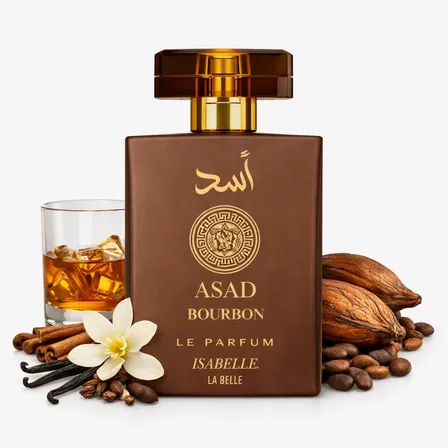 Perfume Masculino Árabe Asad Bourbon 100ml Isabelle La Belle