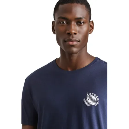 Camiseta Estampada Estrelas Cruzeiro Reserva Marinho Stoned P