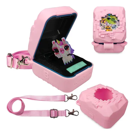 Bitzee Mágico Versão Pet Brinquedo Virtual Silicone Capa Rosa-pálido
