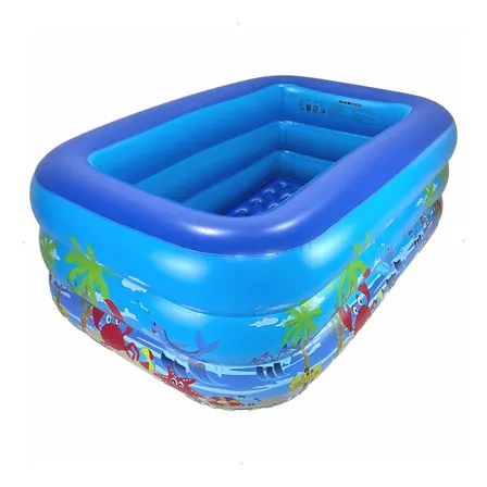 Piscina Infantil Inflável De Plástico Retangular Banheira