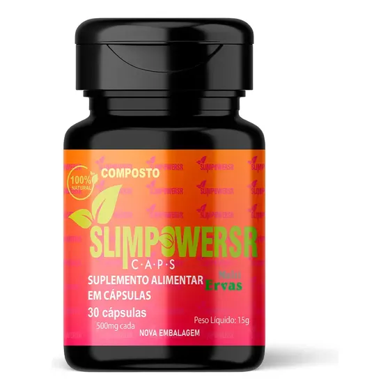 Slim Power Sr Elimina Ret De Líq, Inibe 90% O Apetite Sabor Sem Sabor