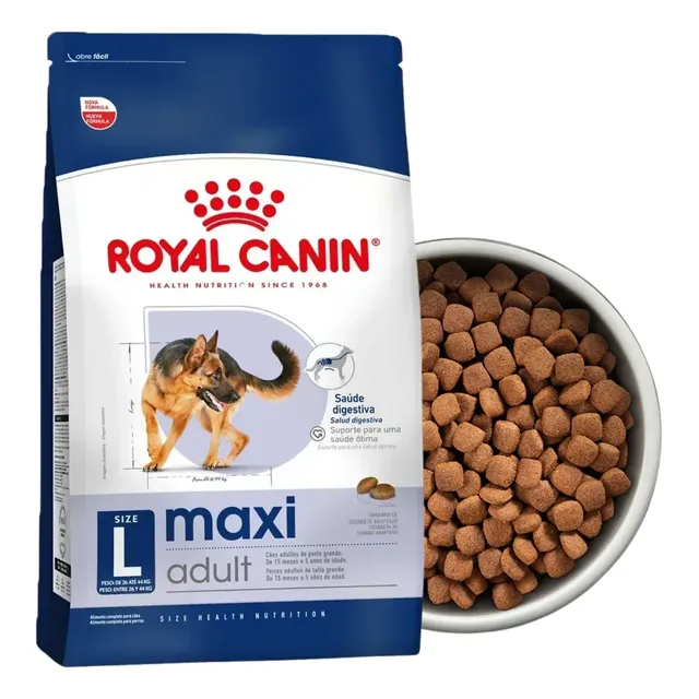 Ração Alimento Royal Canin Maxi Adult Cães 12kg