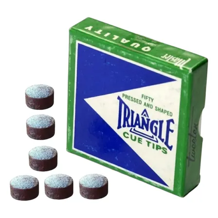 5 Sola Triangle 12mm Profissional Taco Sinuca Couro Original