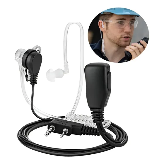 Fone De Ouvido Silicone Radio Comunicador Baofeng 777s Uv5r