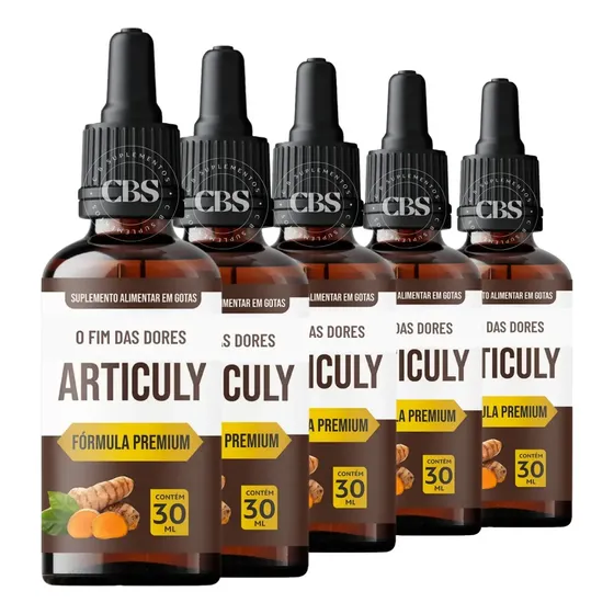 5x Articuly 150ml Original Fórmula Avançada