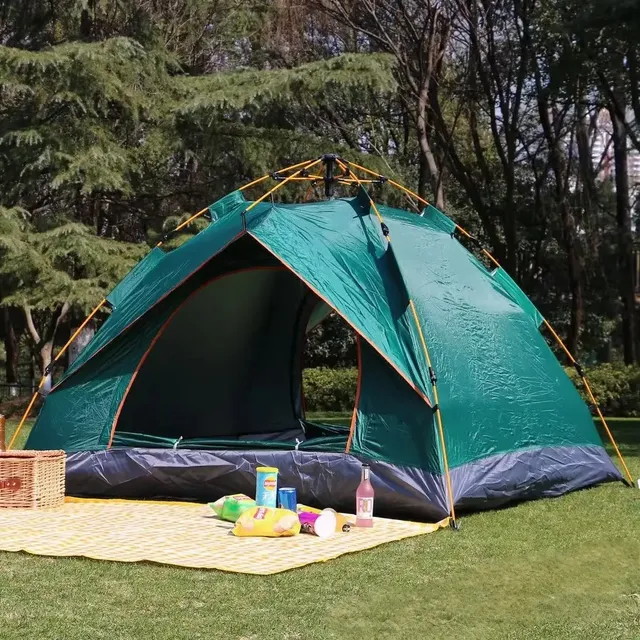 Barraca Camping Automática 1-2 Pessoas 200x150x125cm Oxford