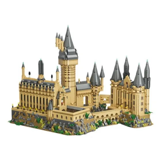 Blocos De Montar Castelo Hogwarts Harry Potter Compatível