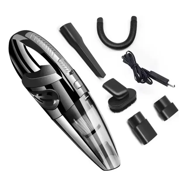 Aspirador De Pó Portátil Sem Fio 70w Bateria Hepa Usb