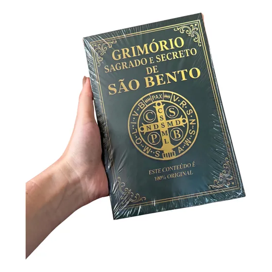Livro Grimório Sagrado E Secreto De São Bento Original