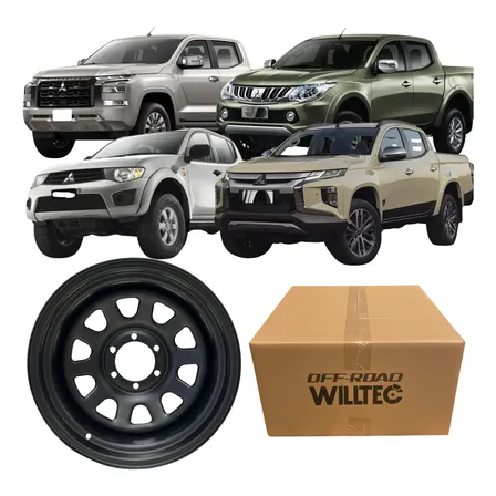 Roda 16x8 6x139.7 Daytona Offset-30 L200 Todos Os Modelos
