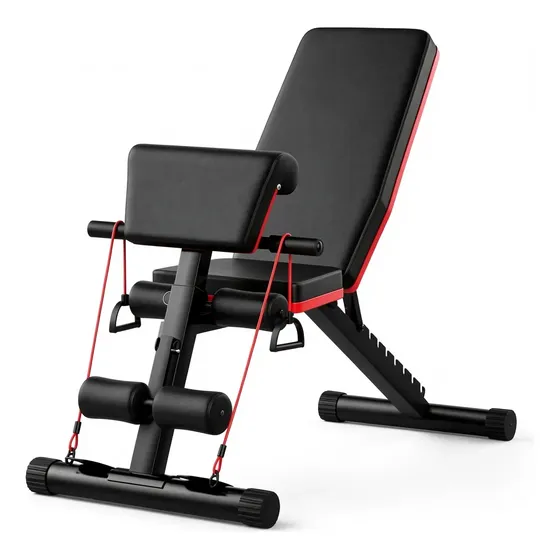 Banco Musculação Multifuncional Academia Regulável Fitness