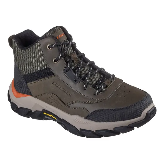 Tênis Skechers Casual Santoro Masculino Verde Musgo