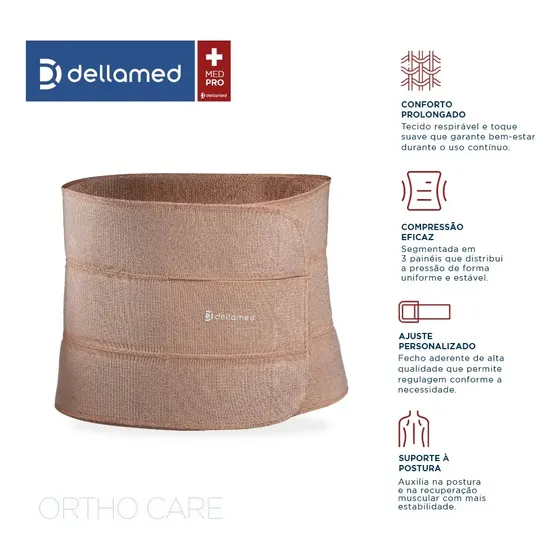 Dellamed Faixa Ortopédica 3 Painéis - G