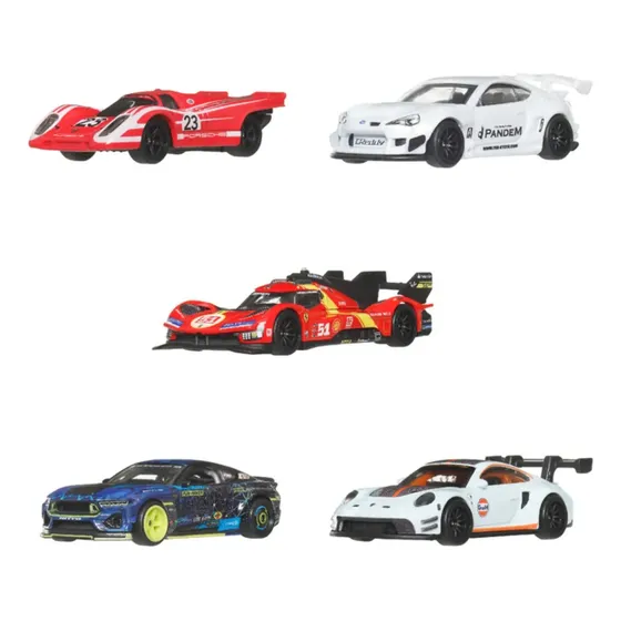 Porsche 993 Gt2: Hot Wheels Car Culture, Miniatura 7 Cm.