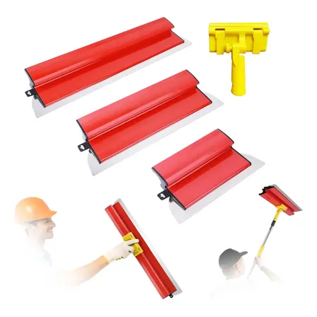 Kit Espátula Lisa De Aço Inoxidável 3pcs + Suporte Para Cabo