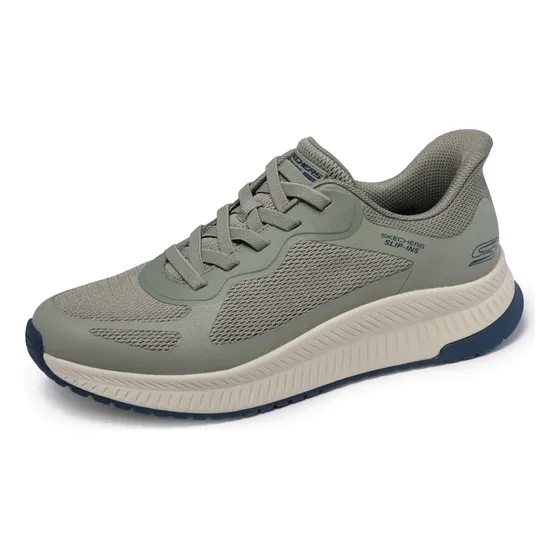 Tênis Skechers Casual Bobs Squad 4 Slip Ins Masculino Preto