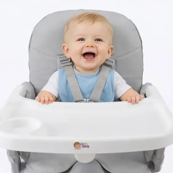Cadeira De Alimentação Bebê Portátil - Cadeirão I Love Baby®