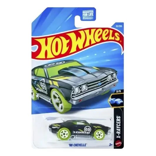 Hot Wheels '69 Chevelle 53/250 X-racers Jjj23